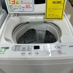 【ジャングルジャングル滋賀草津店】ジモティ来店特価!!　洗濯機　ﾔﾏﾀﾞ　YWM-T60G1　2019　　J-251064の画像