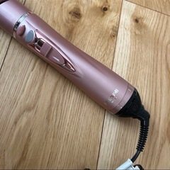 【動作確認済み】ピンク カールドライヤー　一度使用　KOIZUMIの画像