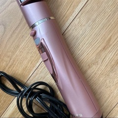 【動作確認済み】ピンク カールドライヤー　一度使用　KOIZUMIの画像