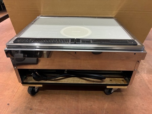 ※終了※三菱電機 IHクッキングヒーター CS-G321MS ビルトイン 2口IH＋ラジエント グリル付き ・約幅60cm×奥行き54