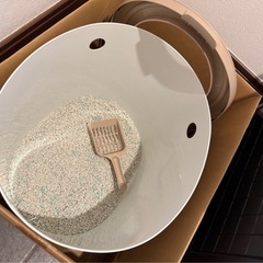 アイリスオーヤマ上からねこといれ猫トイレの画像