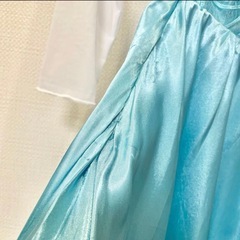 アナ雪　エルサ　衣装　コスプレ　ドレス　100cm 110cmの画像