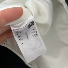 ユニクロ　イネスドラフレサンジュ　MA-1 ダウン　Mの画像