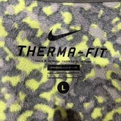 NIKE ナイキ パーカー アウターフード フルジップ ジップアップ 総柄 派手 イエロー 希少 レア カジュアル 綺麗 美品の画像