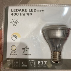 IKEA イケア　LEDARE  電球　照明の画像