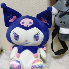 クロミちゃん　リュック＆ぬいぐるみセットの画像