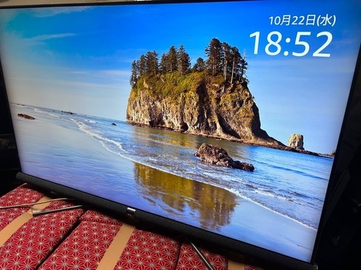 TCL 55V型 液晶 テレビ JBLサウンドバー搭載 55C601U 4K