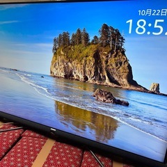TCL 55V型 液晶 テレビ JBLサウンドバー搭載 55C601U 4Kの画像