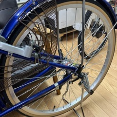 🉐電動自転車🉐美品　折りたたみ　3段変則ギア　リチウムイオンバッテリー　
21technology 26インチタイヤ　の画像