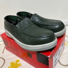 ★Simon★ 新型ムーバーシューズ 27.0cm ダークグリーン　限定品の画像