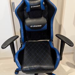 exracing ゲーミングチェア オッドマン付きの画像