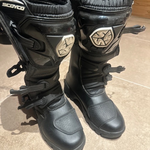 スコイコ モトクロスブーツ未使用27 ブラック