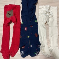 ベビータイツ4本、レギンス1本セットの画像