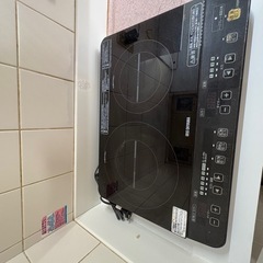 アイリスオーヤマ 2口IHコンロ の画像