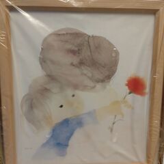 いわさきちひろの額いり複製画　テスト掲載