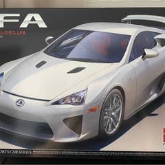 【新品】レクサス LFA ホワイト 1/24スケールモデルの画像