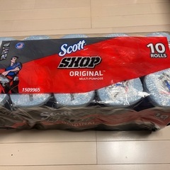 コストコで購入したショップタオル未開封の画像