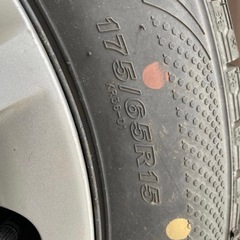 HONDA 純正ホイール 175/65R15 スタッドレスタイヤ付(バリ山)の画像