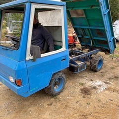 筑水キャニコム　ライガー　ELL801 運搬車　トップカー　ダンプ　積載500㎏の画像