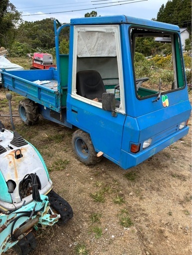 筑水キャニコム　ライガー　ELL801 運搬車　トップカー　ダンプ　積載500㎏