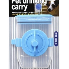 犬猫ペット用給水器お出かけ時のキャリーケース用の画像