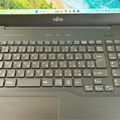 富士通 高性能 Corei7 16GB 新品大容量 マイクロン製SSD 1000GB 1TB Office2024 Windows11 フルHDの画像