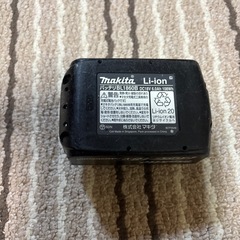 中古マキタ１８vバッテリーの画像