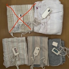 電気毛布まとめ売りの画像
