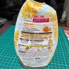 【新品未開封】消臭力　玄関リビング用　金木犀　プレミアムアロマの画像