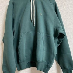 GYMPHLEX(ジムフレックス) フード プルオーバー M DK.GREENの画像
