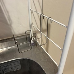 キッチン水切りラック【横幅調整可能】【メーカー燕三条】の画像