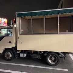 エルフ4WDキッチンカー　オートマディーゼル車　車検ありの画像