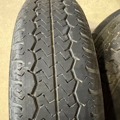 テッちんホイルにタイヤ 5本の画像