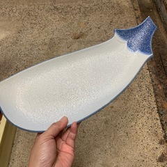 ナスの大皿　５枚セットの画像
