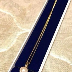 パールピンクネックレスの画像