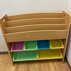 🉐トイザらス🉐ブックラック　トイオーガナイザー　おもちゃ収納　子供用家具　　の画像
