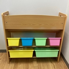 🉐トイザらス🉐ブックラック　トイオーガナイザー　おもちゃ収納　子供用家具　　の画像