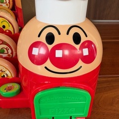 バイクでお届け　アンパンマン宅配ピザ屋さん の画像