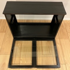 【美品・希少】ショーケース（天然木・おしゃれ・ビンテージ）オリジナル商品 の画像