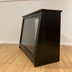 【美品・希少】ショーケース（天然木・おしゃれ・ビンテージ）オリジナル商品 の画像
