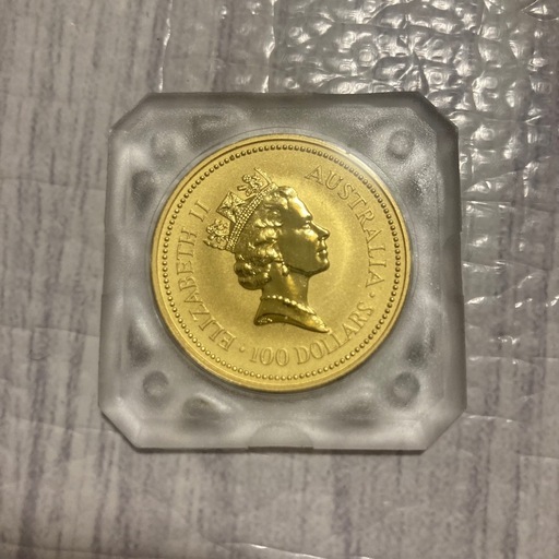 金貨　31.1g オーストラリア　ナゲット　1991年
