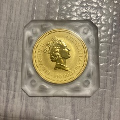 金貨　31.1g オーストラリア　ナゲット　1991年の画像