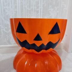 ハロウィン　お菓子入れの画像