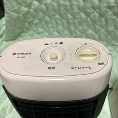 電気温風機　2台の画像