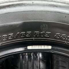 BS BRIDGESTONE NEXTRY 185/65R15 15インチ 夏タイヤ 4本 21年製 バリ溝 ノート フリード イスト アクア アリオン プレミオ等　(STL035)の画像