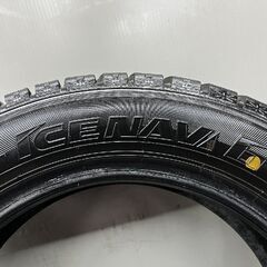 【走行短め】GOODYEAR ICENAVI6 155/65R14 14インチ スタッドレス 1本 20年製 ミライース ムーヴ タント デイズルークス等　(STL038)の画像