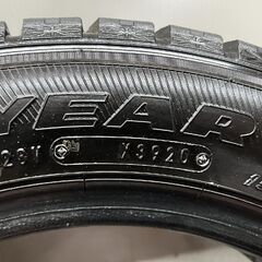 【走行短め】GOODYEAR ICENAVI6 155/65R14 14インチ スタッドレス 1本 20年製 ミライース ムーヴ タント デイズルークス等　(STL038)の画像