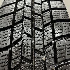 【走行短め】GOODYEAR ICENAVI6 155/65R14 14インチ スタッドレス 1本 20年製 ミライース ムーヴ タント デイズルークス等　(STL038)の画像