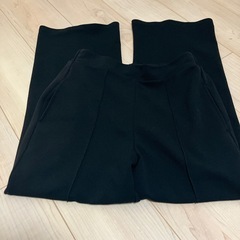 【募集中】クラシカルエルフ　センターラインパンツ　ブラック　Mサイズ　毛玉やほつれありの画像