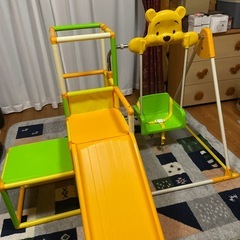 プーさんのブランコ＆ジャングルジムの画像